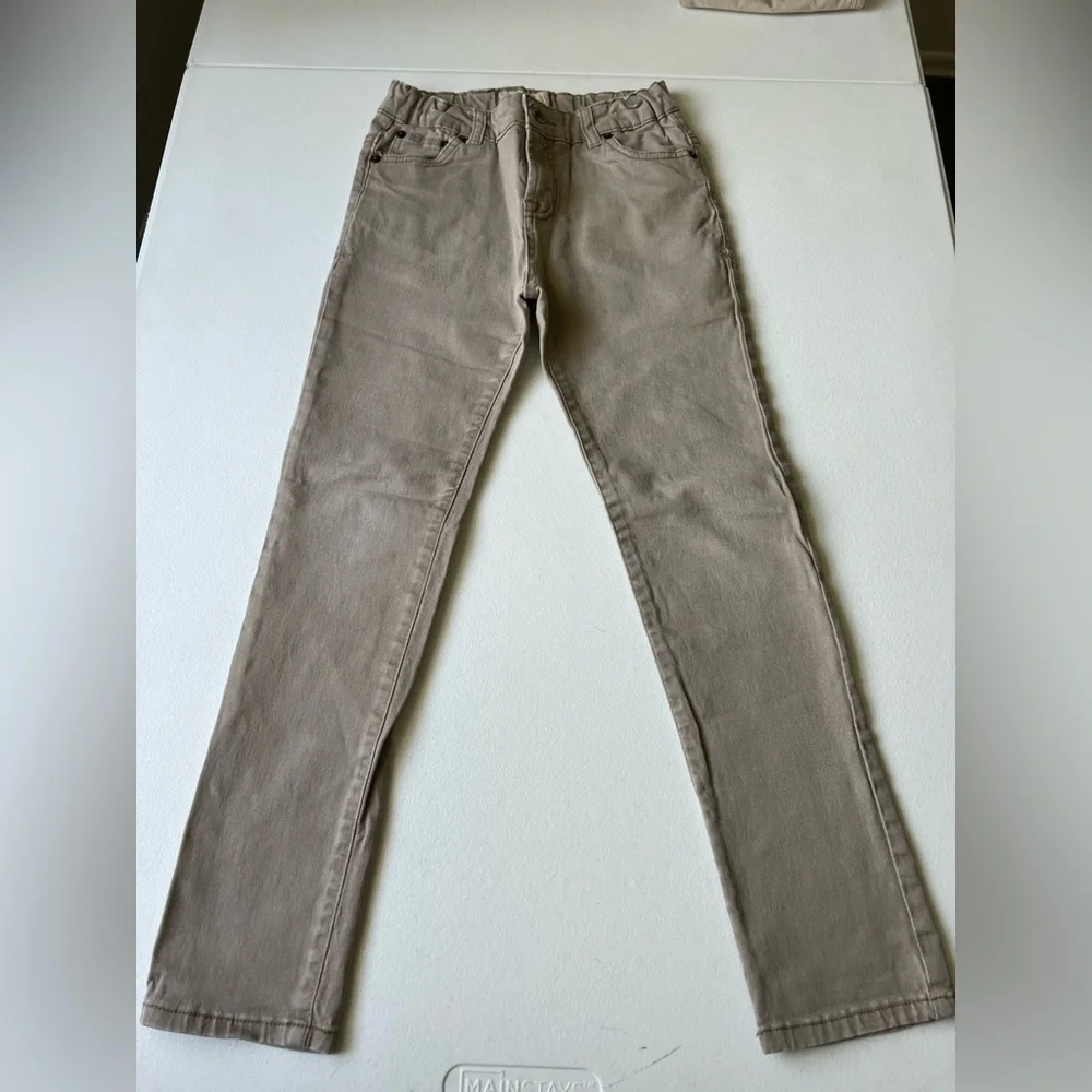 Lucky Brand beige denim pants size 10